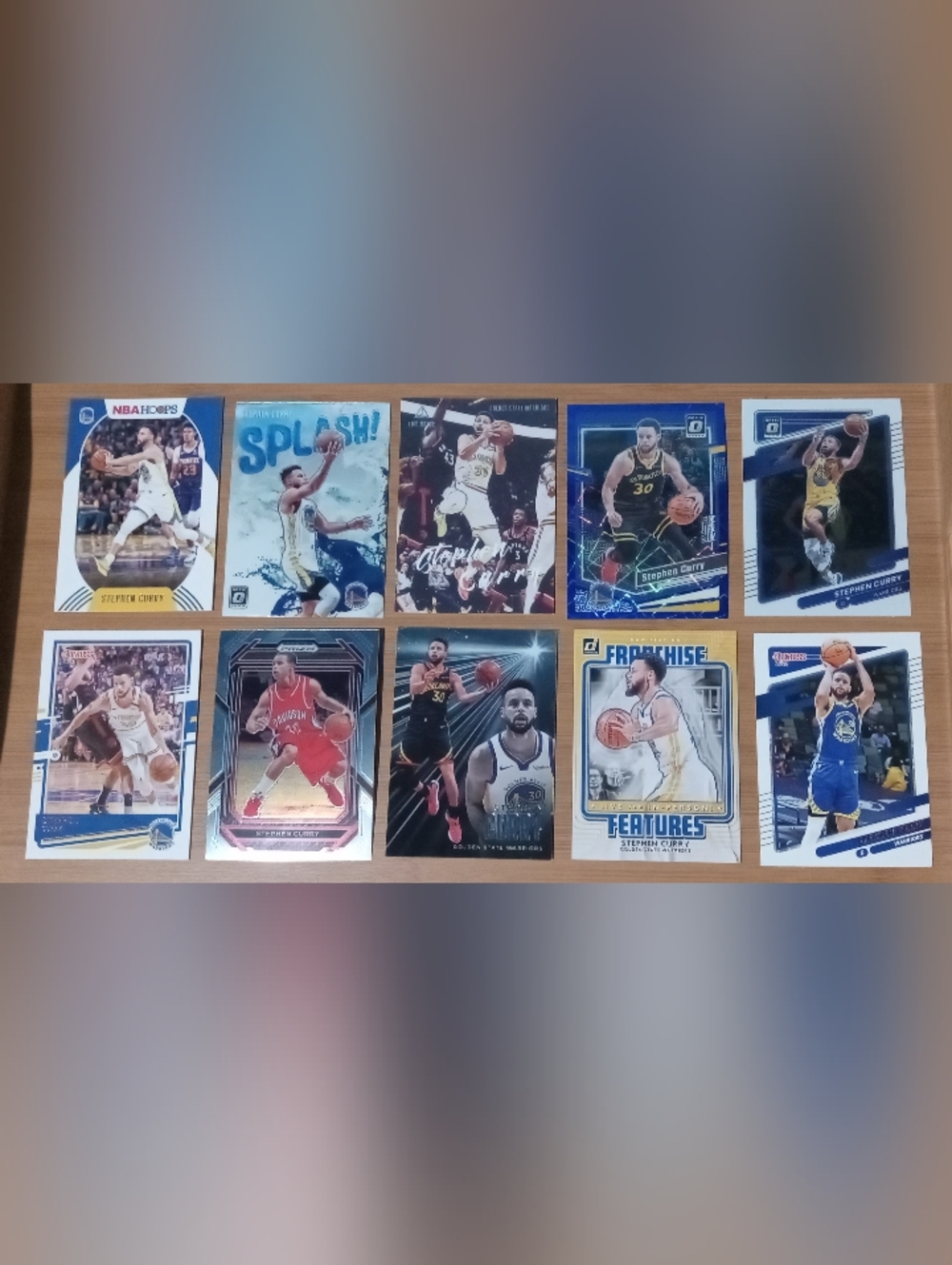 Steph Curry NBA Basketball Card Lot